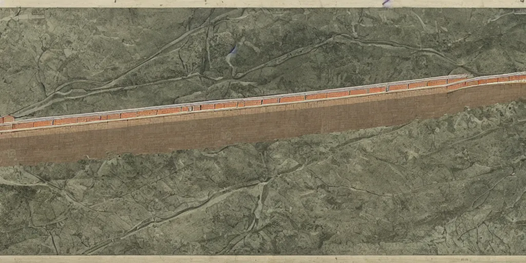 Image similar to 2 d projection of the aqueduct front view