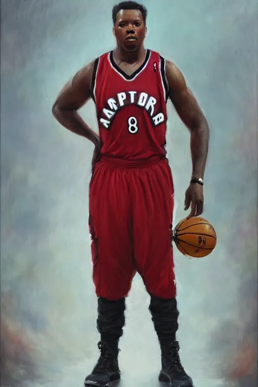 Prompt: full body portrait of the dictator of the toronto raptors, kyle lowry 1 8 8 9, in full military garb, oil on canvas by william sidney mount, trending on artstation