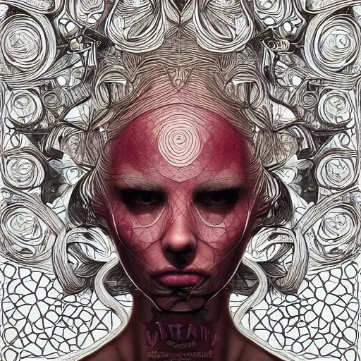 Prompt: the portrait of an incredibly beautiful woman made of onions and cherries, an ultrafine detailed illustration by james jean, final fantasy, intricate linework, bright colors, behance contest winner, vanitas, angular, altermodern, unreal engine 5 highly rendered, global illumination, radiant light, detailed and intricate environment