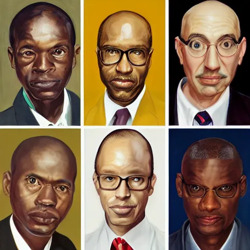 Image similar to francis herman steele corporate portrait, professional profile photo, hyperreal photo portrait by jonathan yeo, by kehinde wiley, by craig wiley, by david dawson