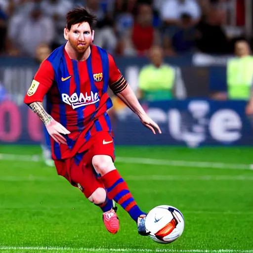 Image similar to messi olympique lyonnais