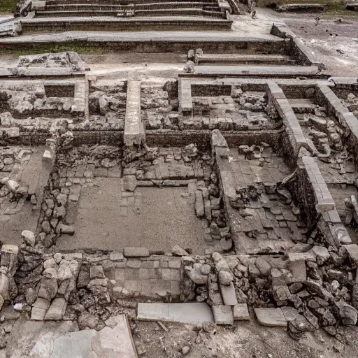 Image similar to Ruins of an walmart Temple in mesopotanian ancient city, walmart temple, award winning photo