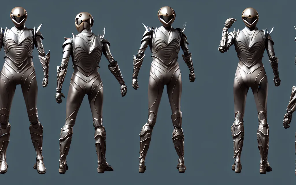 Image similar to character concept art sprite sheet of bettles concept suit actor kamen rider, big belt, human structure, concept art, hero action pose, human anatomy, intricate detail, hyperrealistic art and illustration by irakli nadar and alexandre ferra, unreal 5 engine highlly render, global illumination