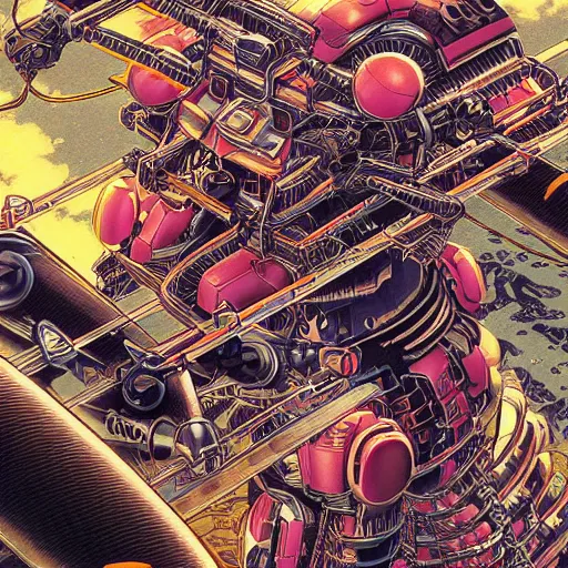 Image similar to portrait closeup of super contra robot, symmetrical, by yoichi hatakenaka, masamune shirow, josan gonzales and dan mumford, ayami kojima, takato yamamoto, barclay shaw, karol bak, yukito kishiro, moebius