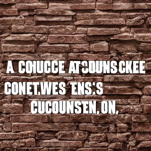 Image similar to a concept is a brick. it can be used to build a courthouse of reason. or it can be thrown through the window.