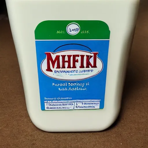 Image similar to a carton of milk, product photo