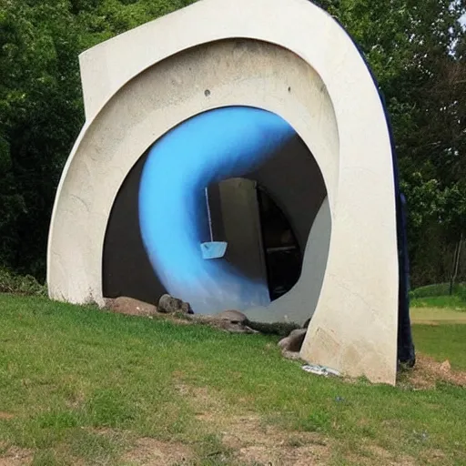 Image similar to real life portal