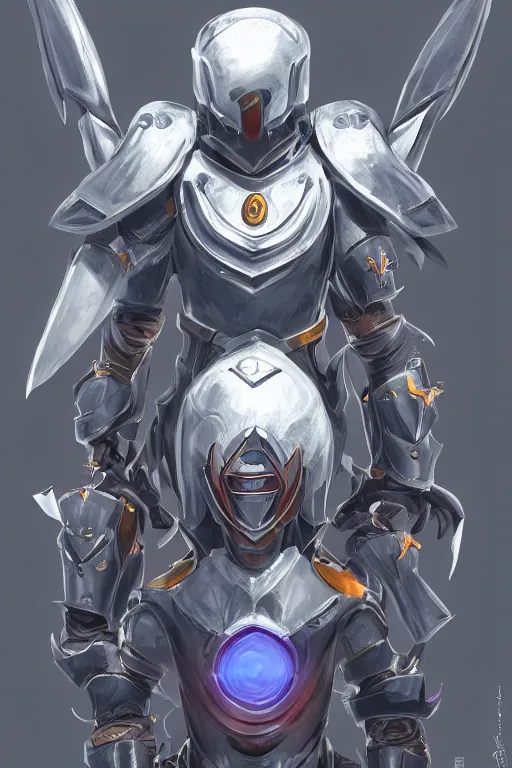 Image similar to helmet armor guardian destiny in witch queen illumination ray tracing hdr fanart arstation by sung choi robot ninja mask and eric pfeiffer and gabriel garza and casper konefal