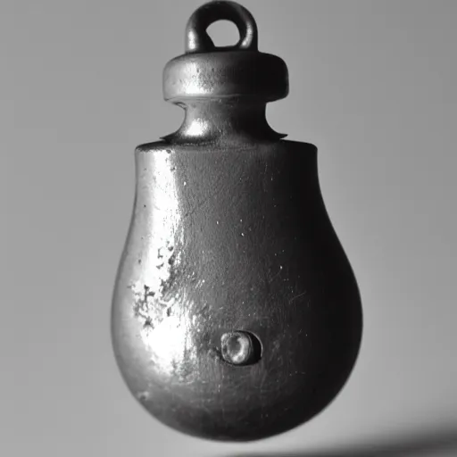 Image similar to single ww 2 hand grenade, black and white