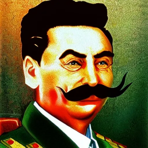 Prompt: Stalin in Dalì's style
