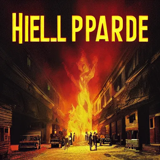 Prompt: hell and paradise