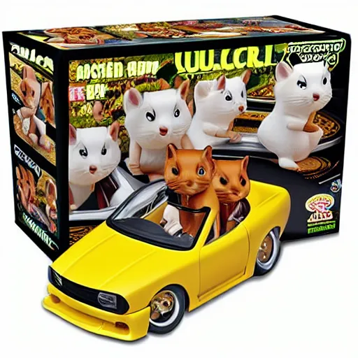 Image similar to fast and furious calico critters