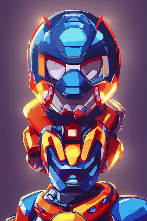 Image similar to robot ninja mask helmet megaman x zero rockman 2 0 2 2 switch game boss legacy collection fanart artsation, art gta 5 comics, behance hd by jesper ejsing, by rhads, makoto shinkai and lois van baarle, ilya kuvshinov, rossdraws global illumination ray tracing