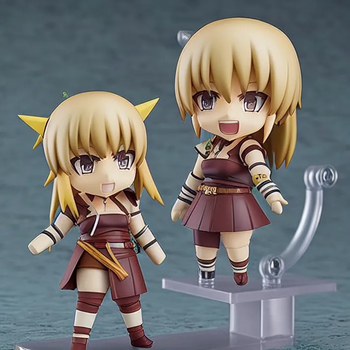 Image similar to gawr gura, an anime nendoroid of gawr gura, figurine, detailed product photo