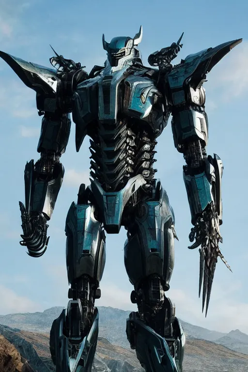 Prompt: cinematic still in westworld and pacific rim movie and ps 5 game machine warrior 5, intricate ornate humanoid mecha warrior,