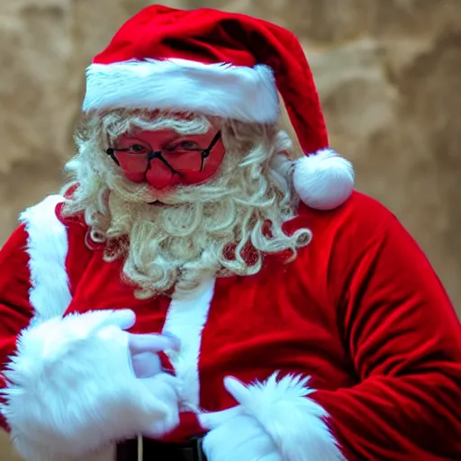 Image similar to the fear of santa clause