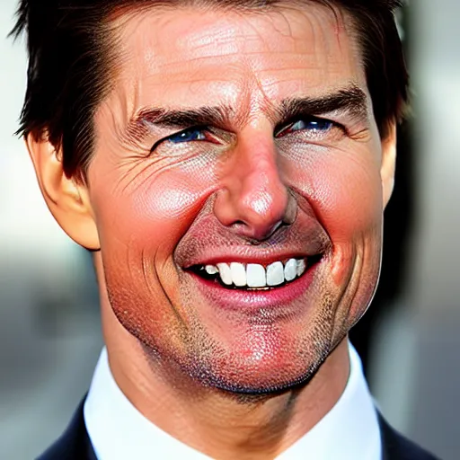 Prompt: tom cruise with black eye