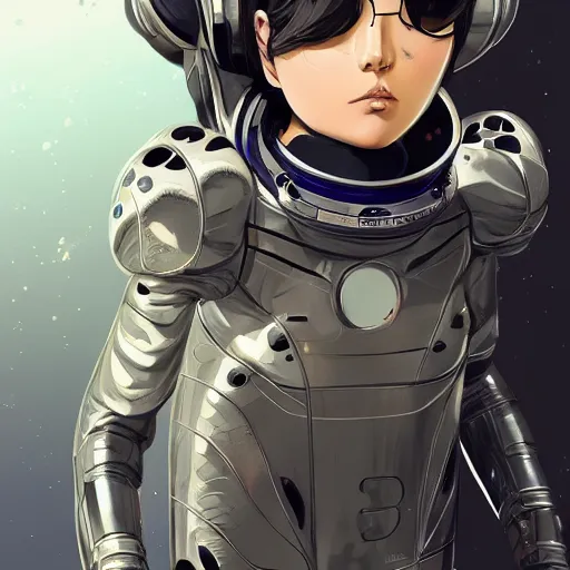 Prompt: a eel in a astronaut suit, 3d, sci-fi fantasy, intricate, elegant, highly detailed, lifelike, photorealistic, digital painting, artstation, illustration, concept art, sharp focus, art in the style of Shigenori Soejima