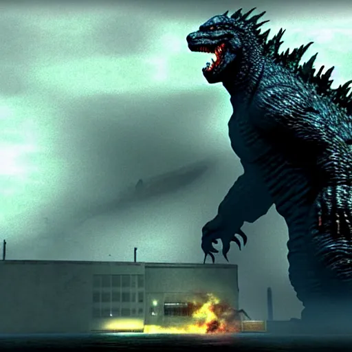 Image similar to Godzilla in Half-Life 2