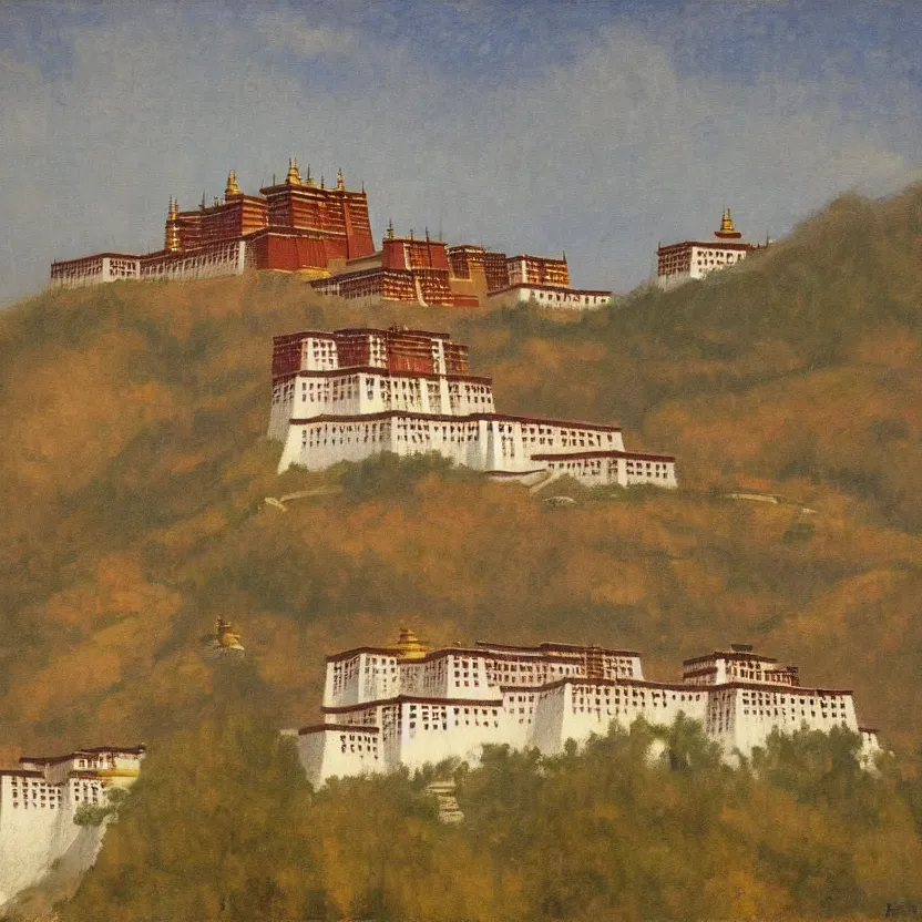 Image similar to Potala Palace by Daniel Garber