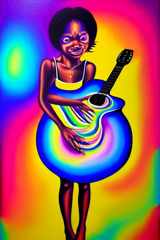 Image similar to music inspires my soul. by lisa frank, hyperrealistic photorealism acrylic on canvas