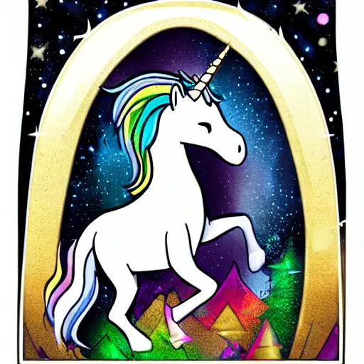 Image similar to unicorn king