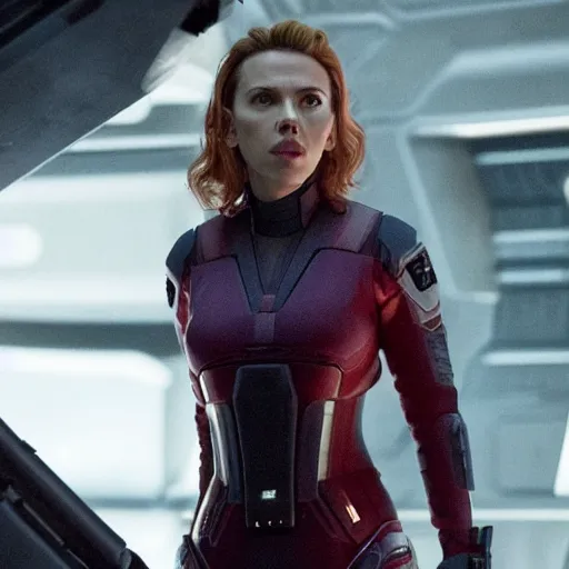 Image similar to a still of Scarlett Johansson in The Expanse (2015)