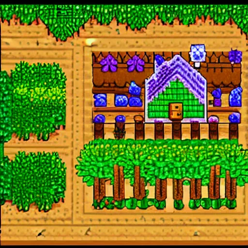 Image similar to pixel art leaf sprite in the style of stardew valley