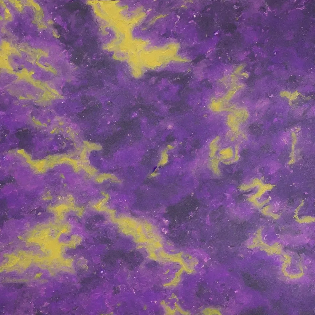 Prompt: purple planet on blank background, oil painting, acrylic