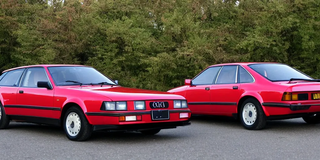 Prompt: 1980s Audi RS7