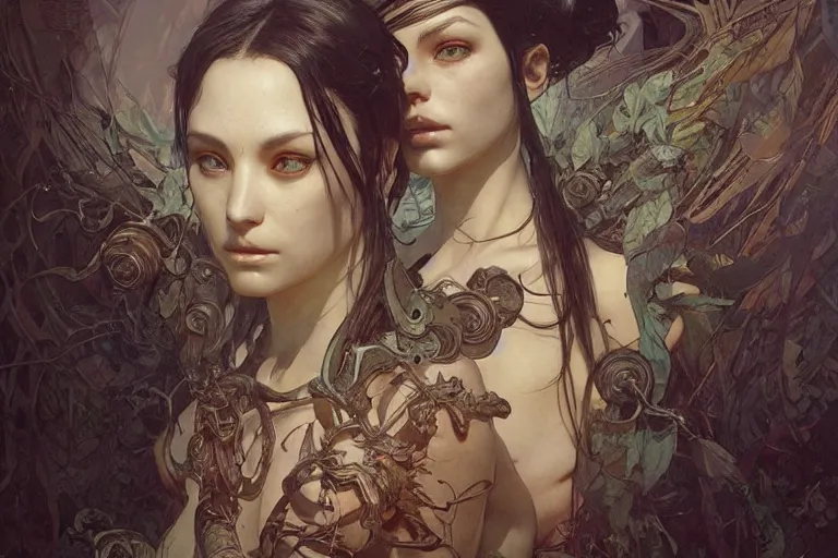 Image similar to horror, concept art, intricate details, eerie, highly detailed, photorealistic, octane render, 8 k, unreal engine. art by artgerm and greg rutkowski and alphonse mucha