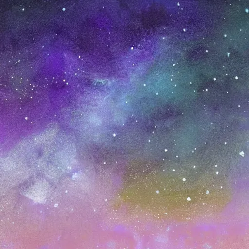 Image similar to milky way, pastel colors, creamy, modern, digital art