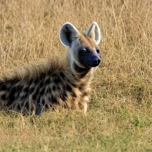 Image similar to photo of a hyena goose hybrid