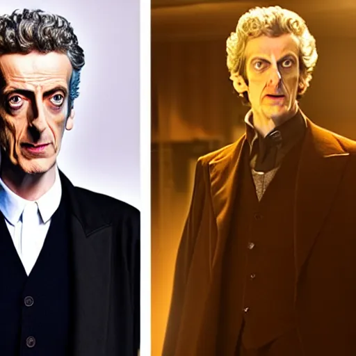 Image similar to peter capaldi as professor xavier, charles xavier, peter capaldi!!!!