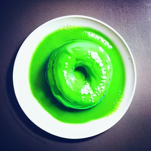 Prompt: high resolution photo of slime, michelin star, very tasty, food photography, instagram, trending