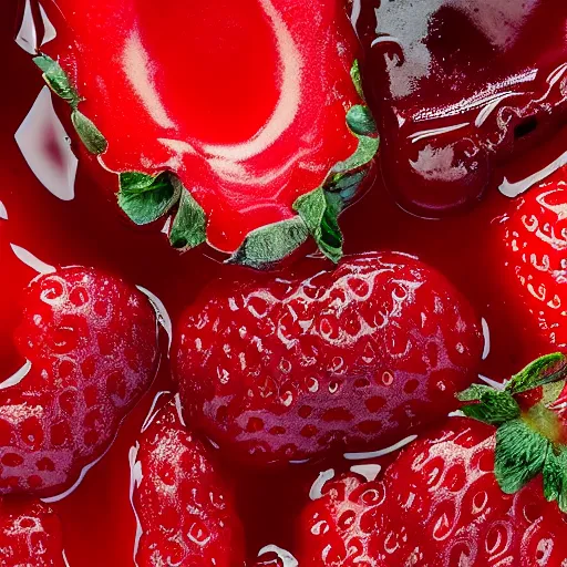 Prompt: human organs made out of strawberry jelly, extremely high detail and masterful composition, highly symmetric, 8K, Leica Vario-Elmar-S 30-90mm f/3.5-5.6 ASPH