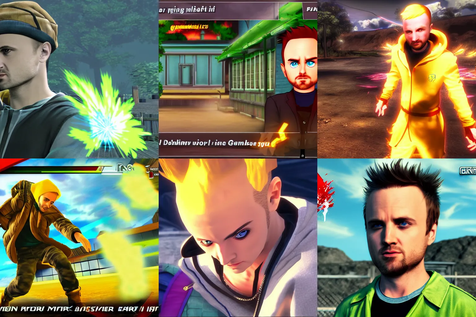 Prompt: Jesse Pinkman in Genshin Impact, game engine, hd, screenshot