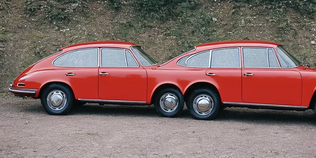 Image similar to “1960s Porsche Cayenne”