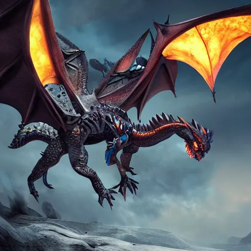 Download Heroic Battle with the Ender Dragon Wallpaper