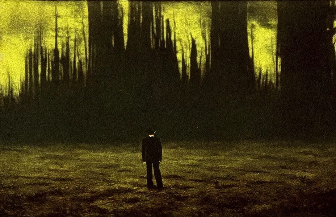 Prompt: implied lines purified sanctuary roger deakins cinematography the brush strokes merge imperceptibly intact flawless ambrotype from 4 k criterion collection remastered cinematography gory horror film, ominous lighting, evil theme wow photo realistic postprocessing detailed foreground painting by albert bierstadt
