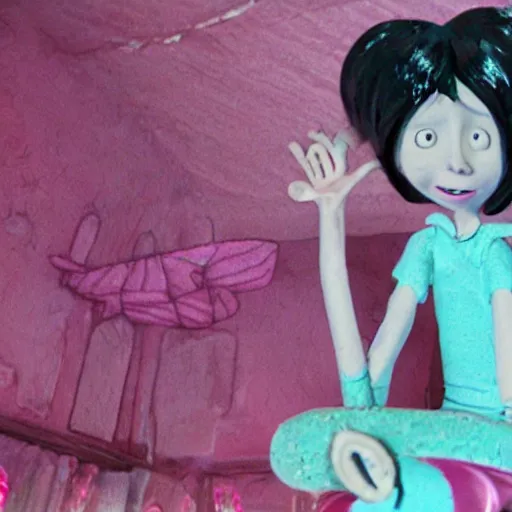 coraline in the pink palace Stable Diffusion OpenArt