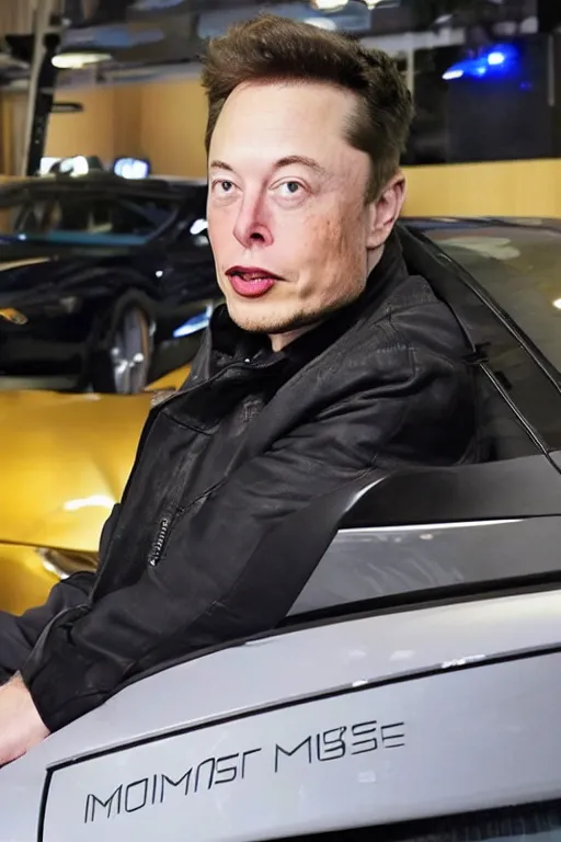 Prompt: elon muskstick