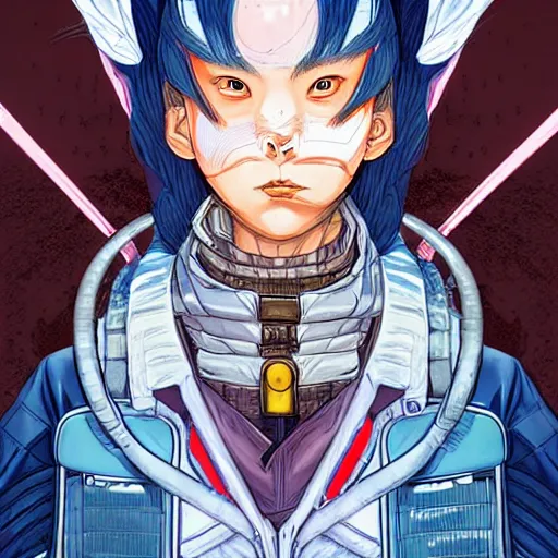 Image similar to A sorcerer wielding a futuristic blast cannon Apex Legends character digital illustration portrait gorgeous lighting, wide angle action dynamic portrait, art by Shintaro Kago-H 640