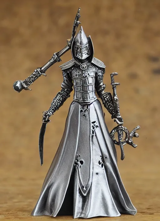 Image similar to 80mm, resin detailed model figure of Alchemy Imperial Princess knight gothic silver