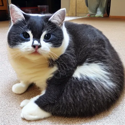 Image similar to fattest cat