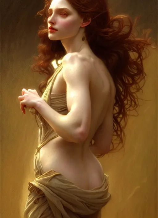 Image similar to diffuse lighting, fantasy, intricate , elegant, highly detailed, lifelike, photorealistic, digital painting, artstation, illustration, concept art, smooth, sharp focus, art by John Collier and Albert Aublet and Leonardo da vinci and Krenz Cushart and Artem Demura and Alphonse Mucha