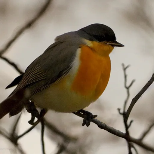 Prompt: A fat, obese, round robin