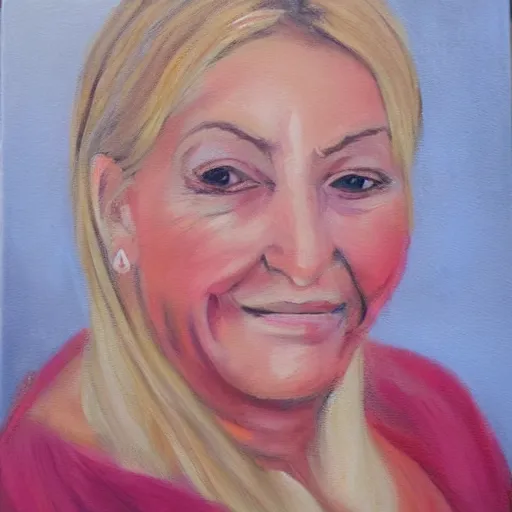 Prompt: emma fiore oil painting