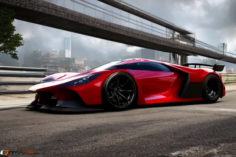 Image similar to photo wallpaper sport car gran turismo 7 forza horizon need for speed fast and furious 5 unreal engine supercar hypercar game concept car octane render, 4 khd 2 0 2 2 3 d cgi rtx style chrome reflexion global illumination ray tracing hdr arstation pixar and disney unreal