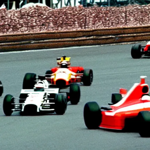 Image similar to formula 1 race in 1993